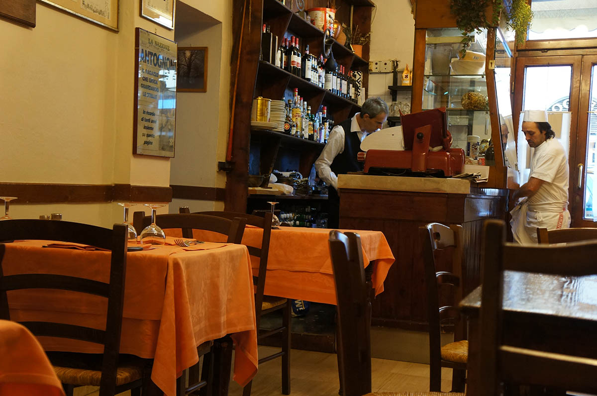 フィレンツェのトラットリア、ディ・ソルド