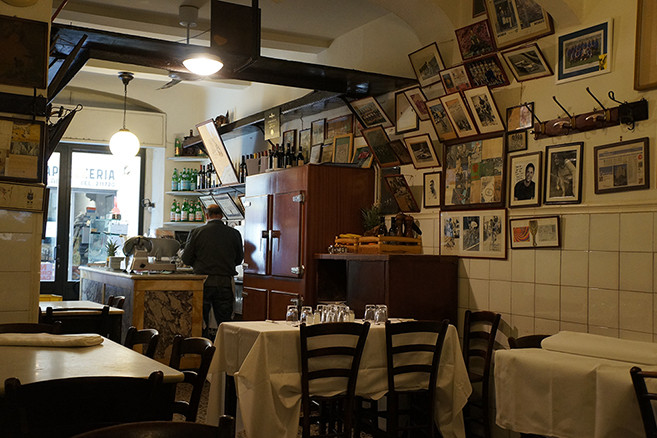 フィレンツェのレストラン、ラ・ソスタンツァ