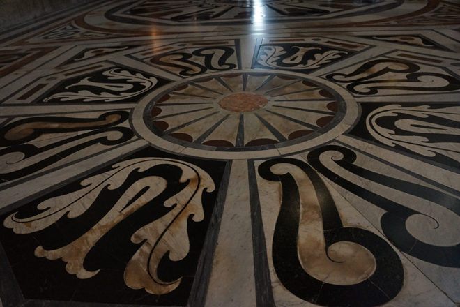フィレンツェの大聖堂床